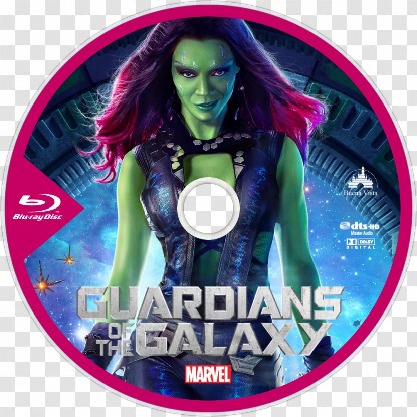 Gamora Zoe Saldana Guardians Of The Galaxy Rocket Raccoon Thanos Transparent PNG