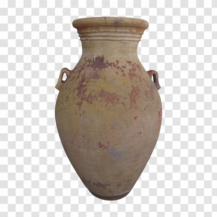 Urn Vase Ceramic Garden Terracotta - Flowerpot - Rusty Transparent PNG