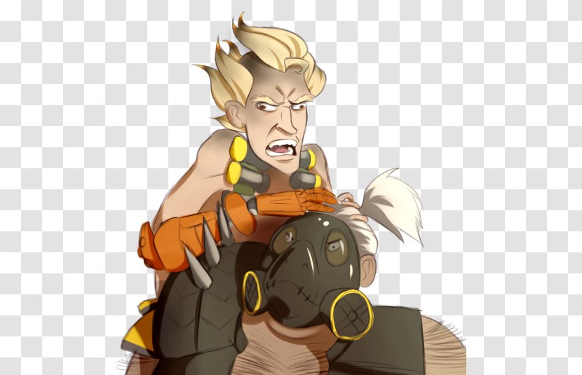 Mammal Illustration Fiction Legendary Creature Animated Cartoon - Flower - Junkrat Transparent PNG