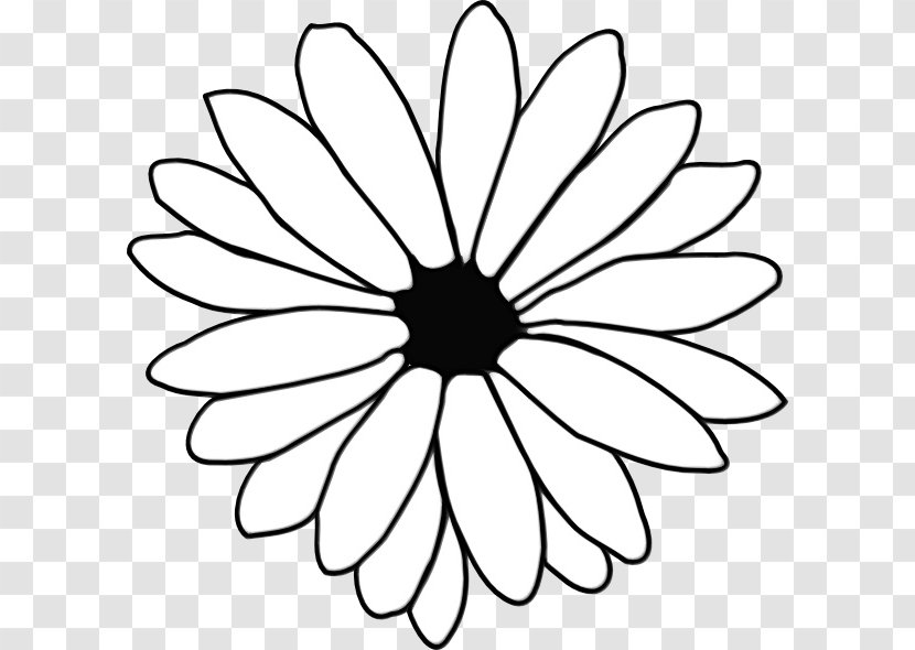 Clip Art Vector Graphics Drawing Flower Image - Sticker Transparent PNG