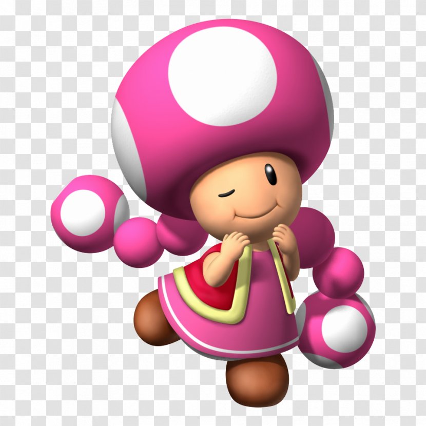 Super Mario Bros. Toad Princess Peach - Figurine - Game Props Transparent PNG