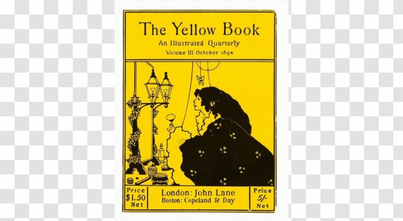 Artist Poster Work Of Art The Yellow Book - Aestheticism - Advertising Transparent PNG