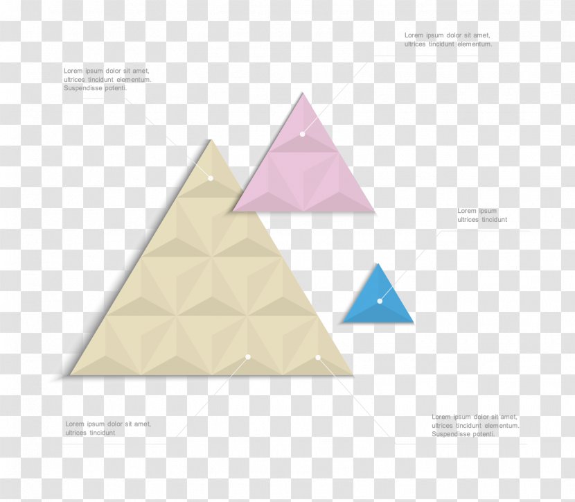 Triangle Pattern - Pyramid - Border Transparent PNG