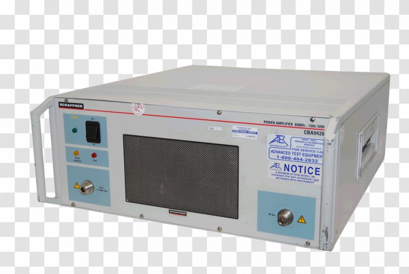 Electronics RF Power Amplifier Radio Frequency Audio - Generator Transparent PNG