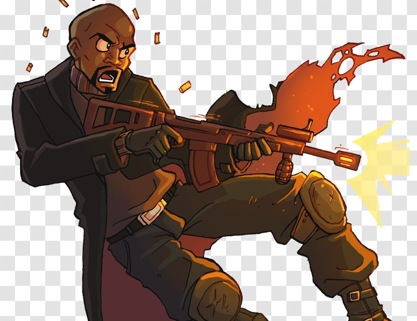 Urban Rivals Violin Playing Card Collectible Game - Nick Fury Jules Winnfield Transparent PNG