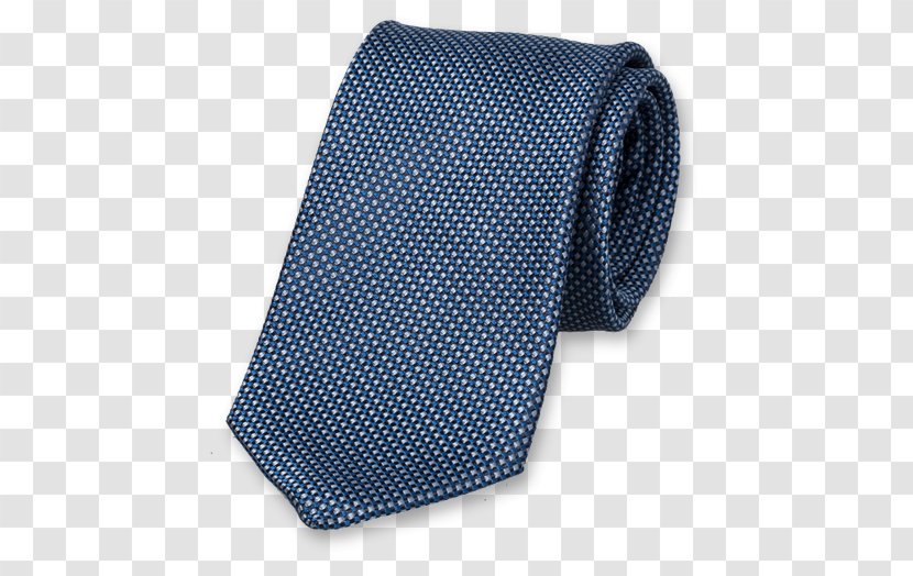 Necktie Blue Polka Dot Silk Weaving - Tie Transparent PNG