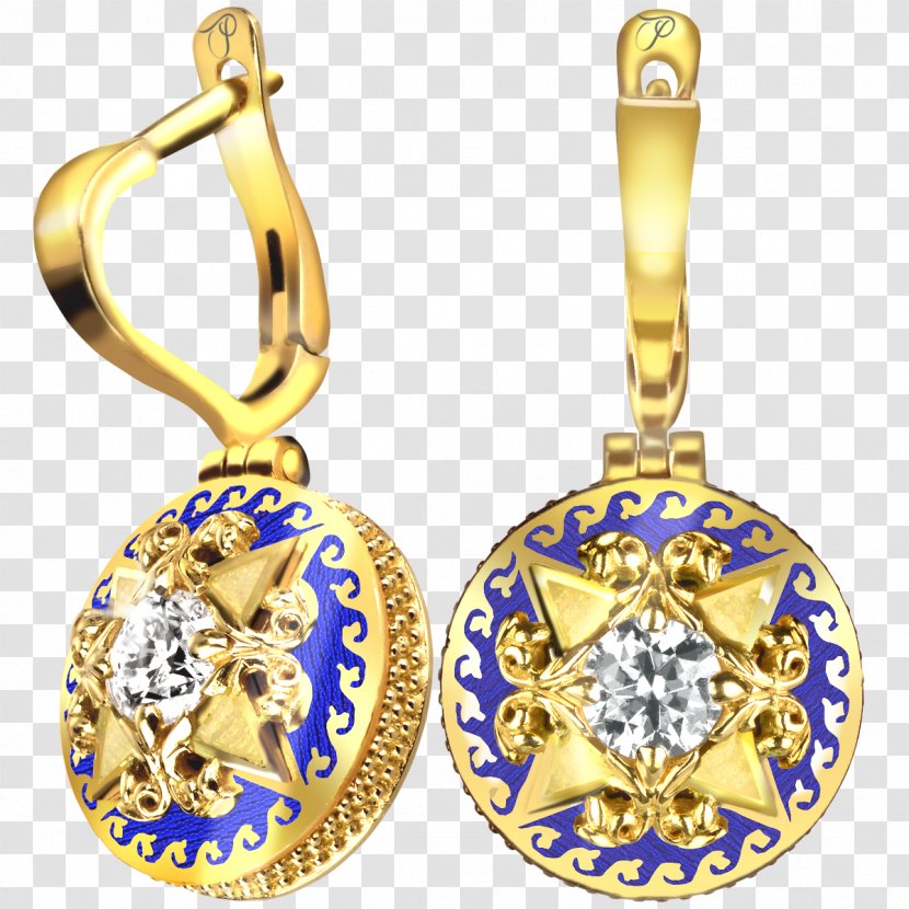 Earring Body Jewellery Bling-bling Locket - Earrings Transparent PNG