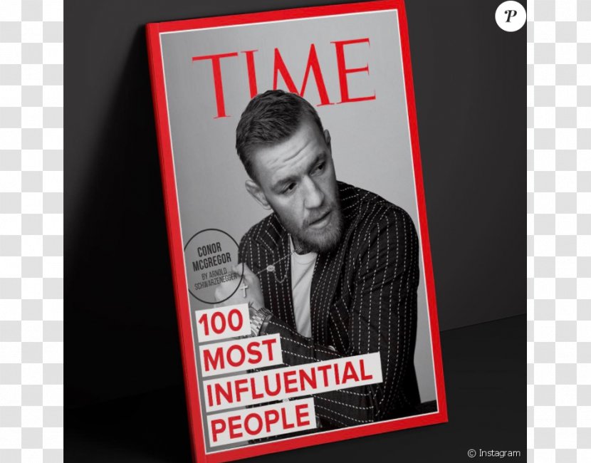 Conor McGregor Time 100 Magazine Time's Person Of The Year - Poster Transparent PNG