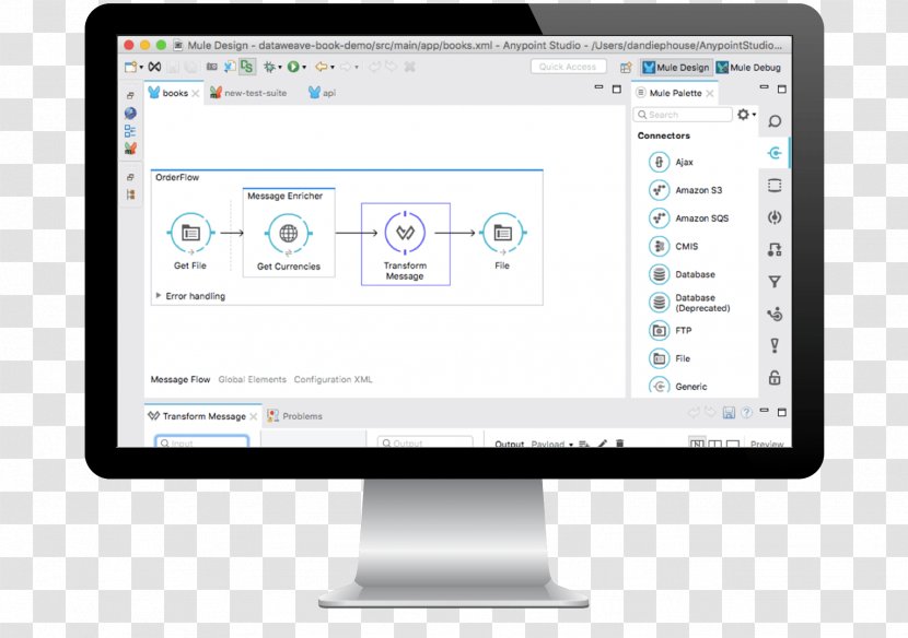 Website Email Management Computer Software Monitors - Supplychain - Mulesoft Logo Anypoint Studio Transparent PNG