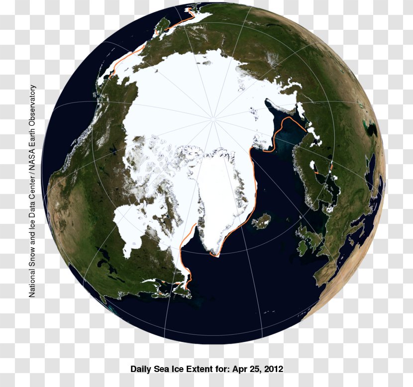 Arctic Ocean National Snow And Ice Data Center Measurement Of Sea Pack Transparent PNG