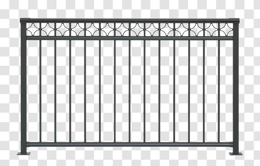 Fence Gate Deck Metal Guard Rail - Aluminium Transparent PNG