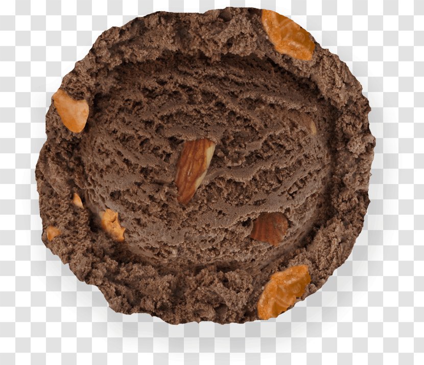 Chocolate Praline Milk Ice Cream Baskin-Robbins - Almond Transparent PNG