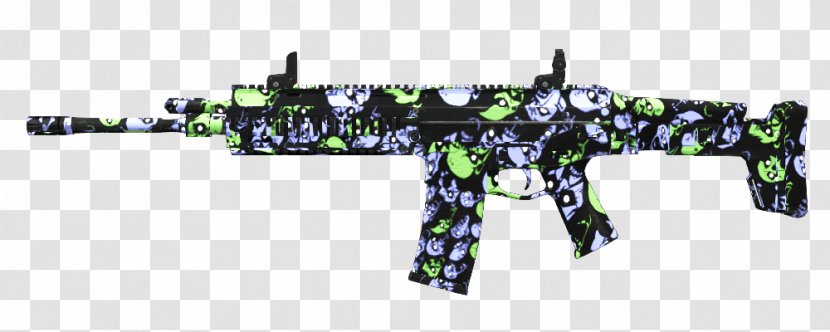 Special Force Weapon SIG-551 Game Knight's Armament Company SR-25 - Flower - Mission One Transparent PNG