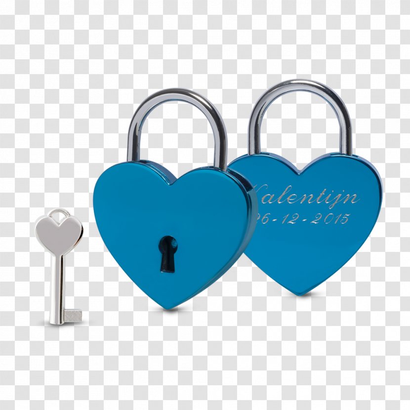 Love Lock Padlock Heart Engraving - Hardware Accessory - Lovers Hart Transparent PNG