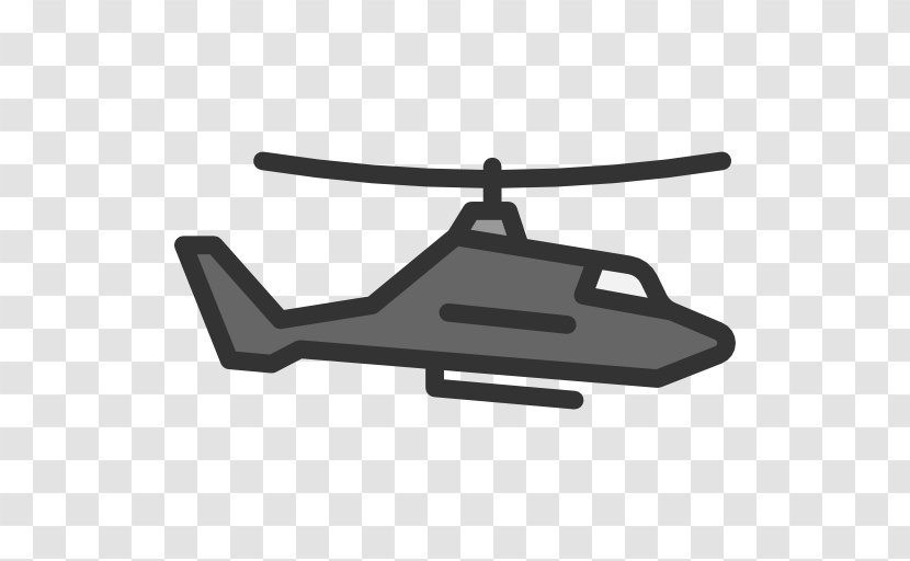 Helicopter Rotor Aircraft Airplane - Transport Transparent PNG