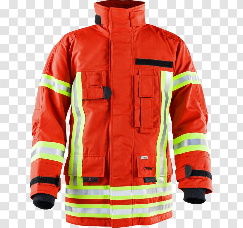 Jacket Fire Clothing EN 469 Armilla Reflectora - Light Transparent PNG