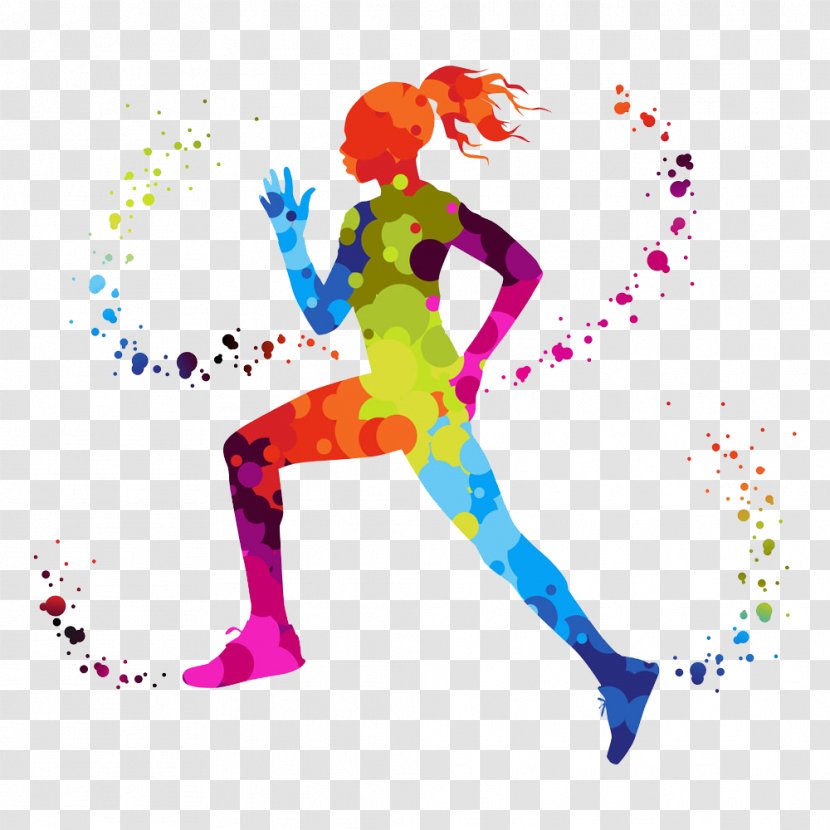 Running - Frame - Woman Transparent PNG