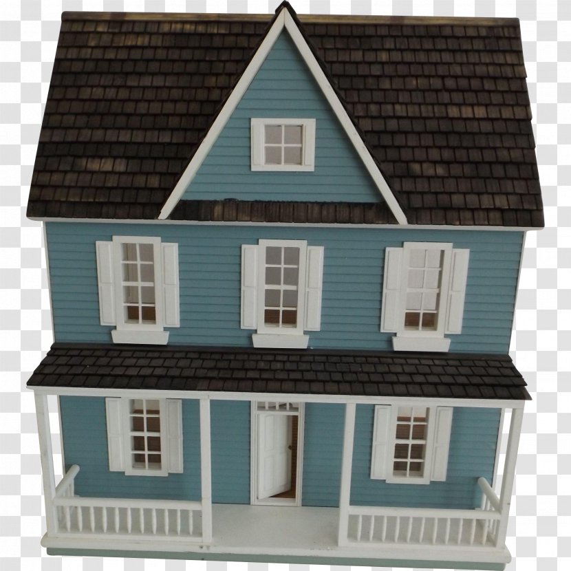 Roof Facade House Property - Dollhouse Transparent PNG