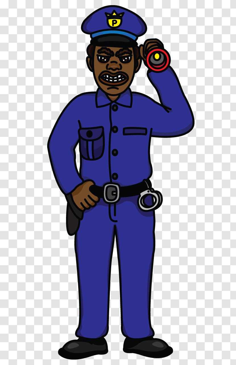 Drawing Police Officer Cartoon Car - Fictional Character Transparent PNG