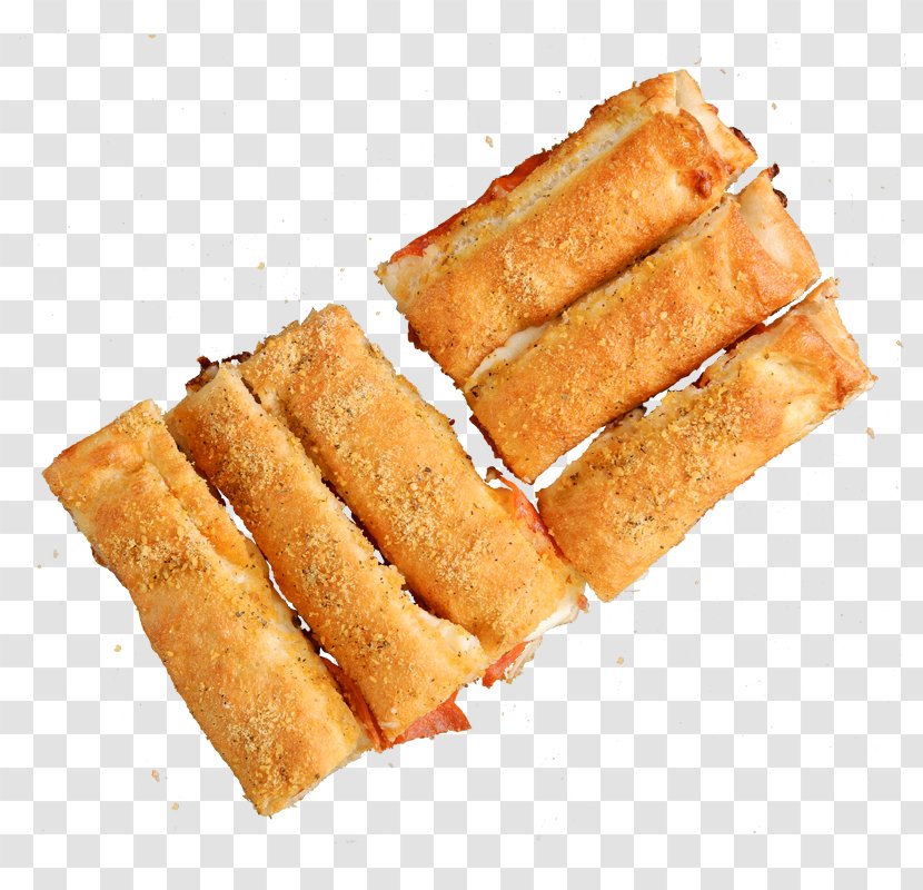 Breadstick Egg Roll Spring Garlic Bread Stuffing - Recipe - Cheese Transparent PNG