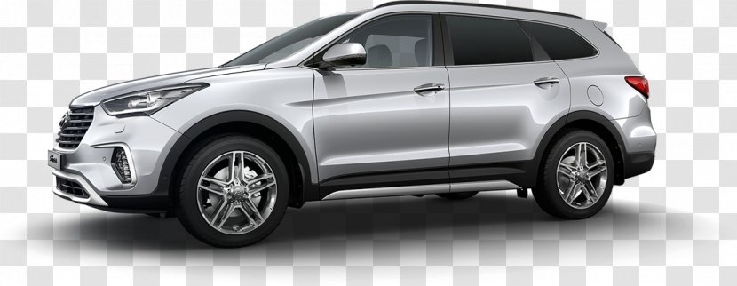 Car Hyundai Motor Company Electric Vehicle Sport Utility - Automotive Tire - Santa Fe Transparent PNG