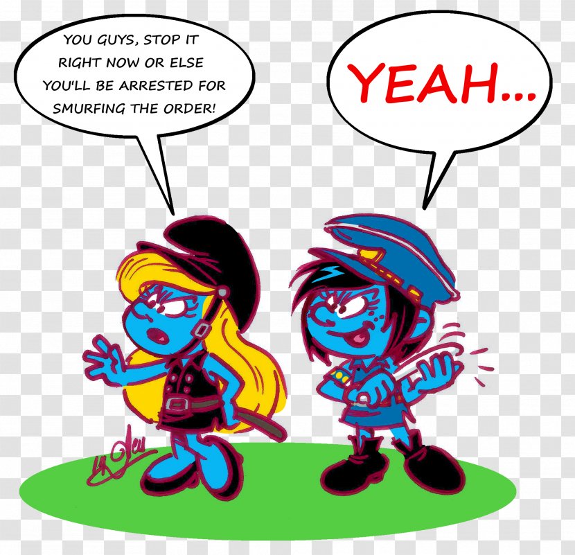 Smurfette Vexy Clumsy Smurf Doctor Jokey - Brainy Transparent PNG