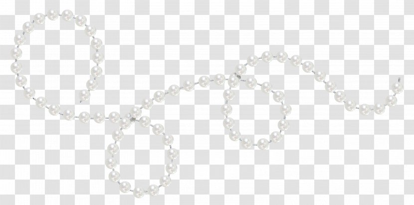 White Black Pattern - Rectangle - Necklace Transparent PNG