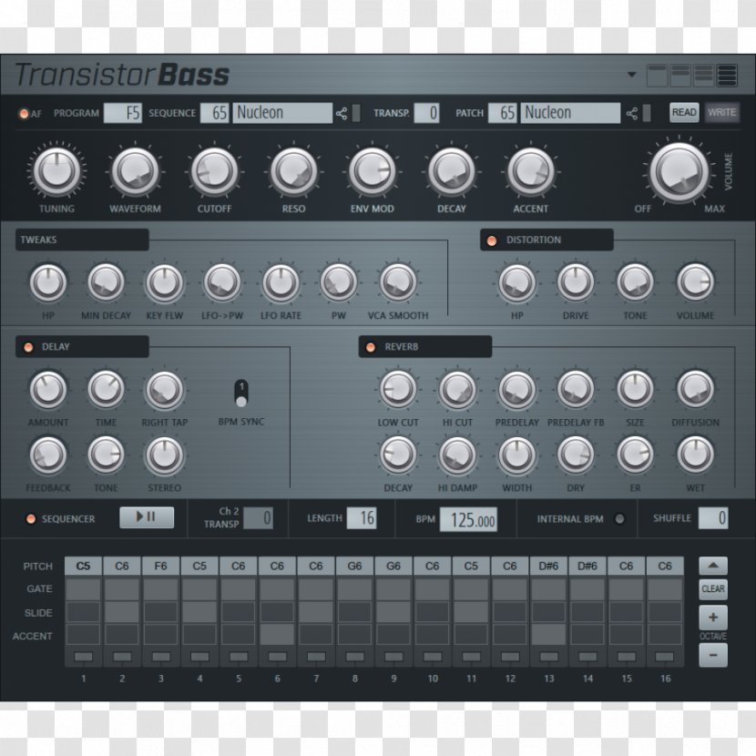 Virtual Studio Technology FL Roland TB-303 Sound Synthesizers Vocoder - Watercolor - Fl Software Transparent PNG