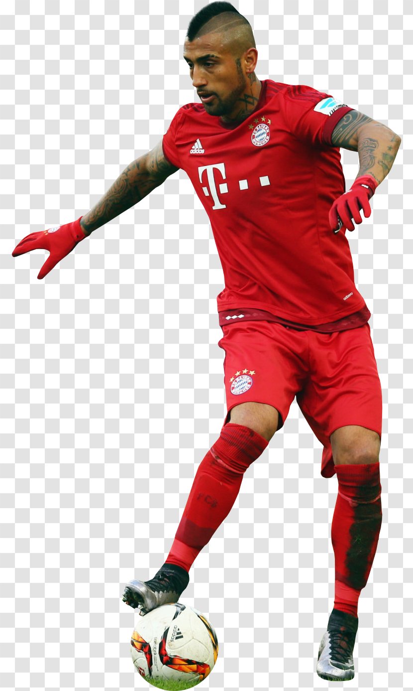 Arturo Vidal FC Bayern Munich Football Player Team Sport - Ball Transparent PNG