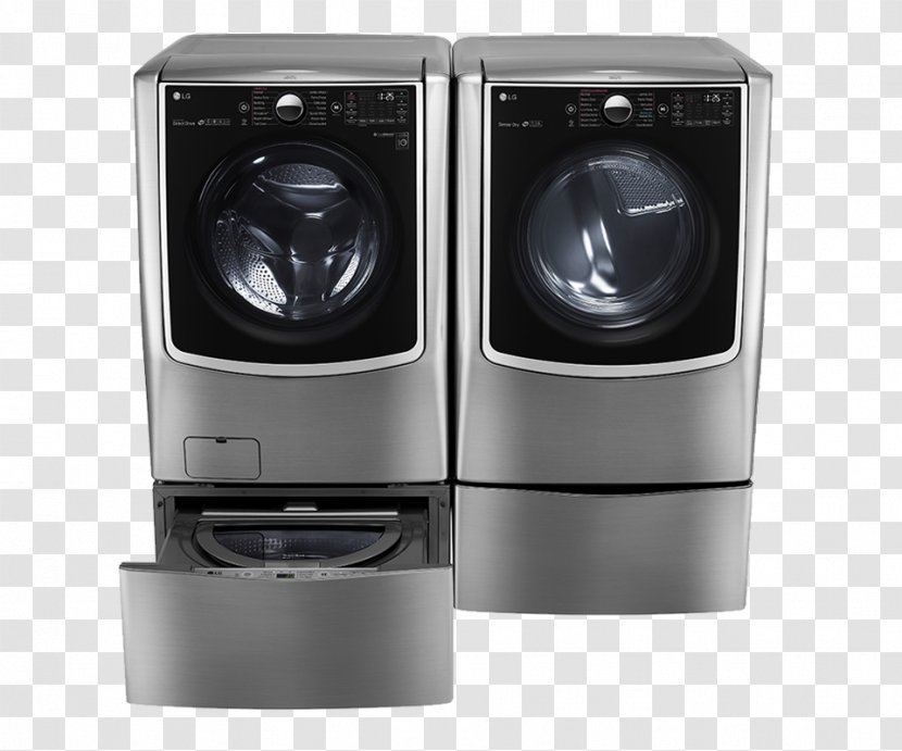 Clothes Dryer Washing Machines Combo Washer Laundry Room - Home Appliance - Flyer Transparent PNG