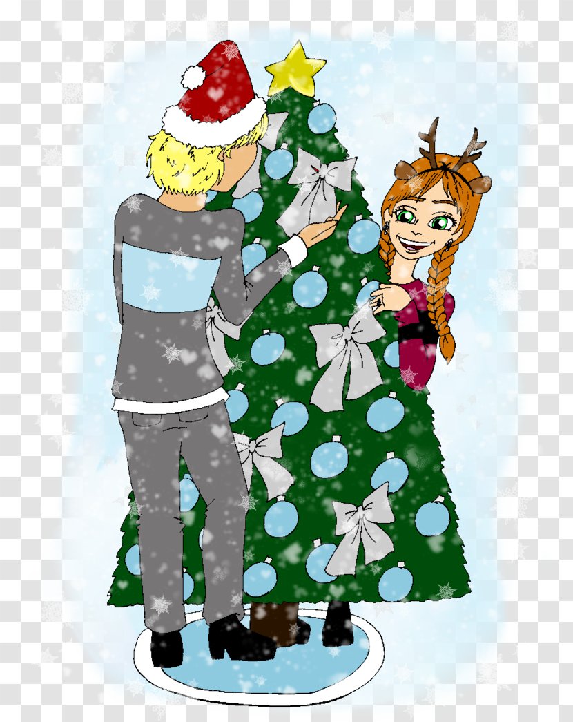 Christmas Tree Ornament Fir - Character Transparent PNG