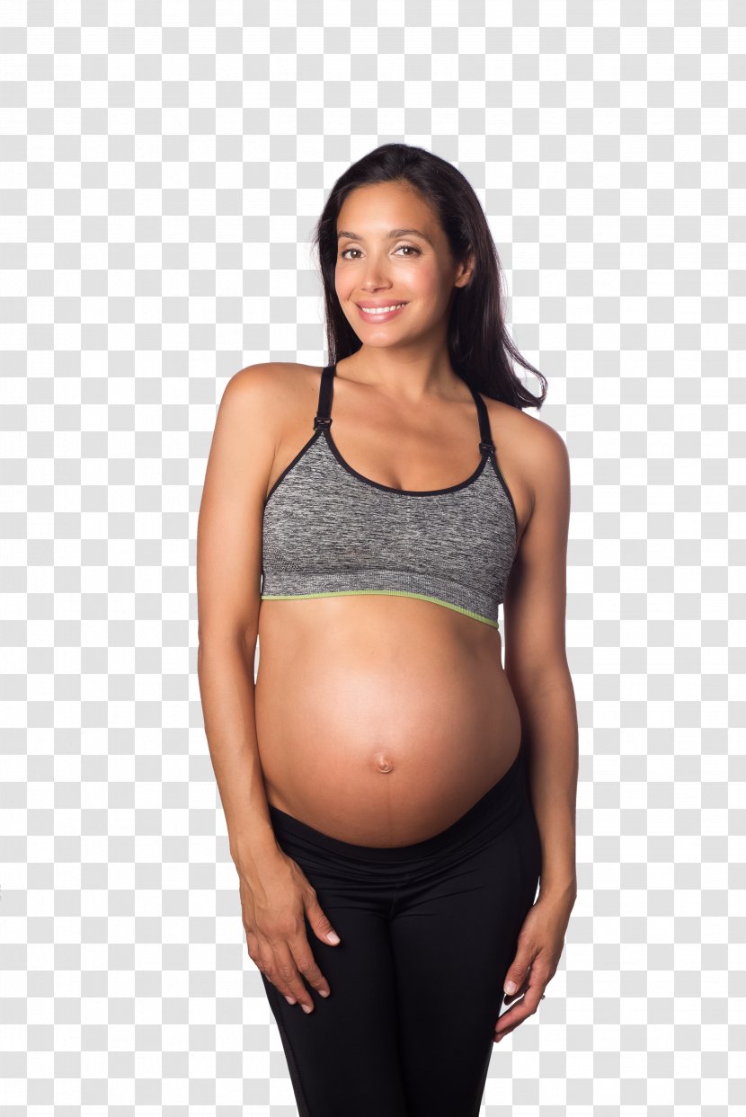 Sports Bra Nursing Maternity Clothing Breastfeeding - Flower - Pregnancy Transparent PNG