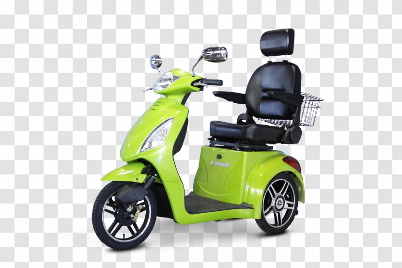 Mobility Scooters Electric Vehicle Car Wheel - Bicycle - Scooter Transparent PNG