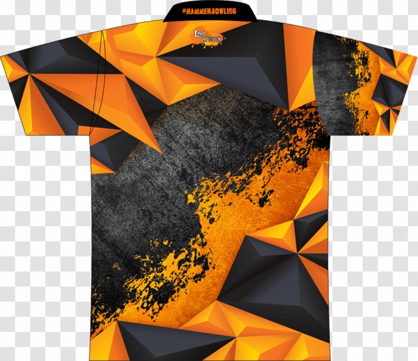 T-shirt Clothing Sleeve Yellow - Tshirt - Orange Polygon Transparent PNG