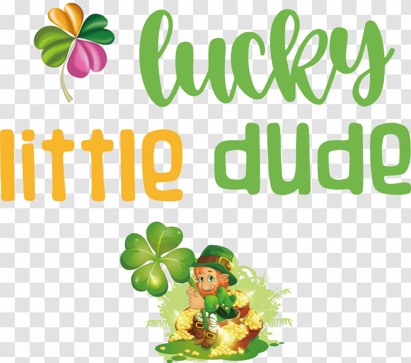 Lucky Little Dude Patricks Day Saint Patrick Transparent PNG