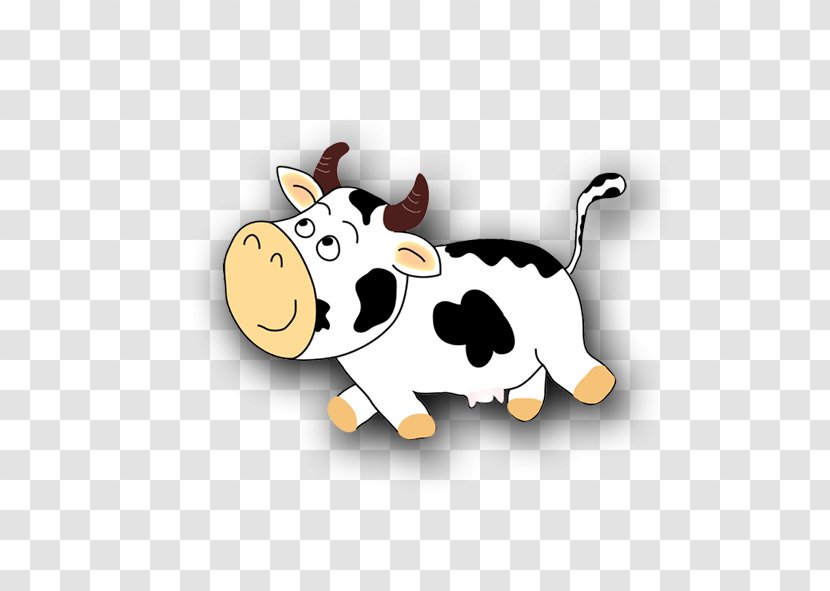 Cattle Cartoon Illustration - Cow Transparent PNG