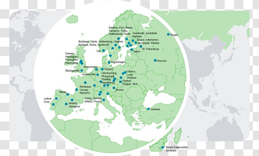 Europe, The Middle East And Africa World Map Peasants' Revolt England - Valmet Transparent PNG