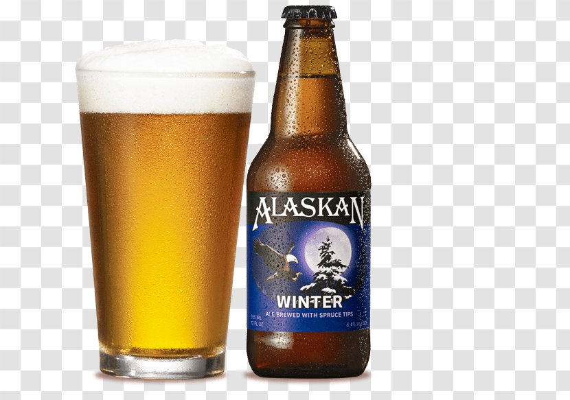 India Pale Ale Alaskan Brewing Company Beer Winter - Grains Malts Transparent PNG