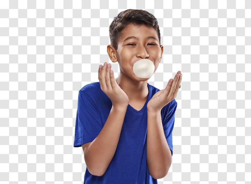 Chewing Gum Mouth Cheek Thumb Chin - Caramel Transparent PNG