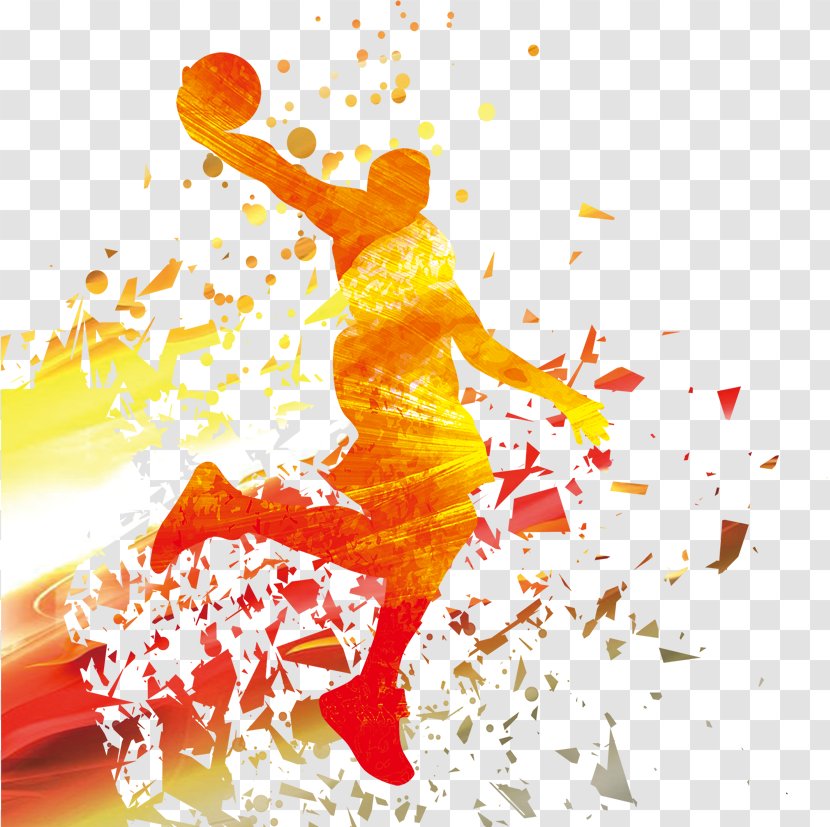 NBA Basketball Download - Player - Silhouette Transparent PNG