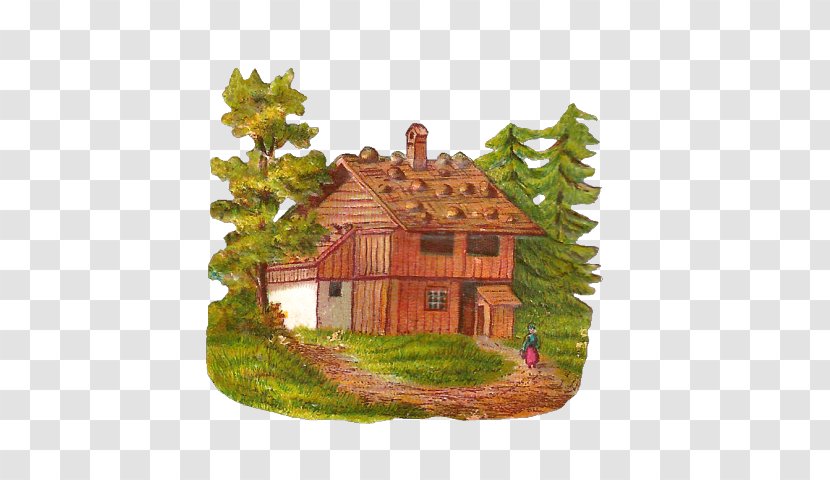 Clip Art Illustration Vector Graphics Image Log Cabin - Hut - House Transparent PNG