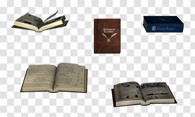 Book Grimoire Magic - Brand - Open Transparent PNG