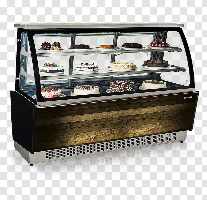 Refrigeration Cold Expositor Bakery - Refrigerator - Vitrine Transparent PNG