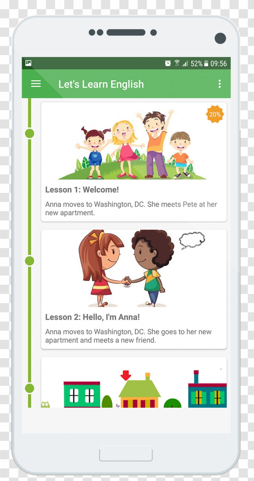 Learning United States English Android Transparent PNG