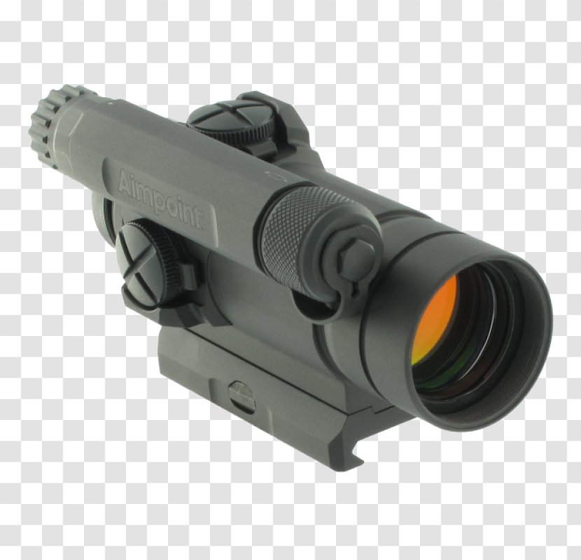 Red Dot Sight Reflector Aimpoint CompM4 AB M4 Carbine - Close Quarters Combat - Compm2 Transparent PNG