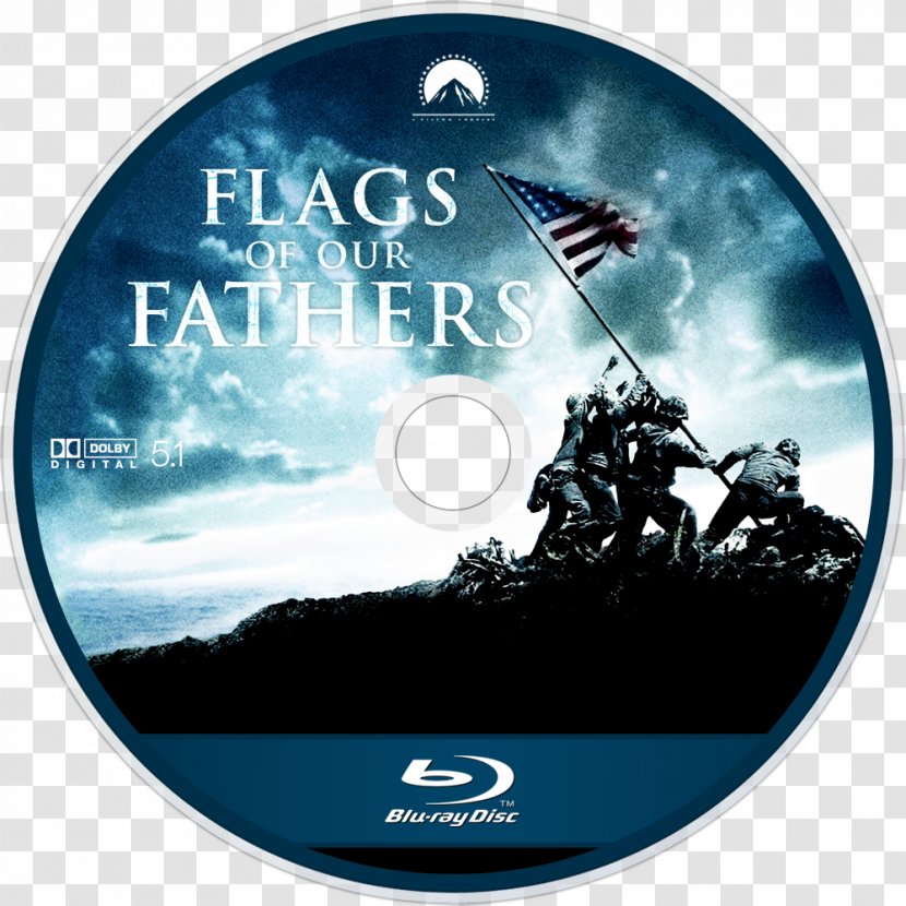 Flags Of Our Fathers Battle Iwo Jima United States Raising The Flag On - Blue Ray Transparent PNG