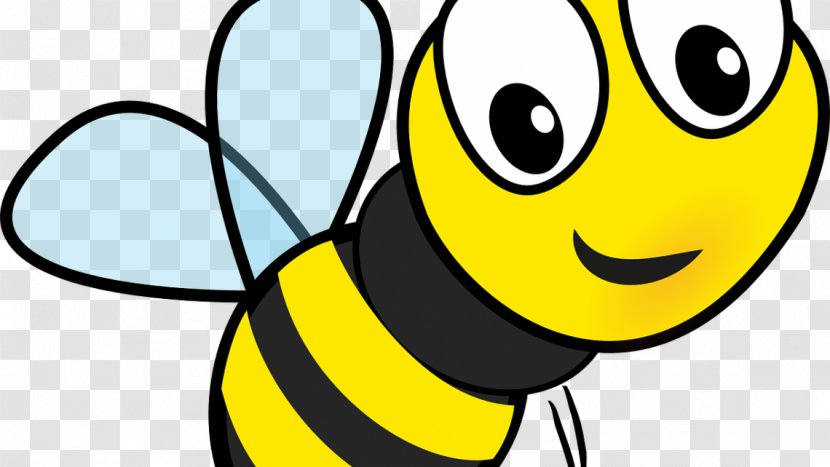 Honey Bee Clip Art - Text Transparent PNG
