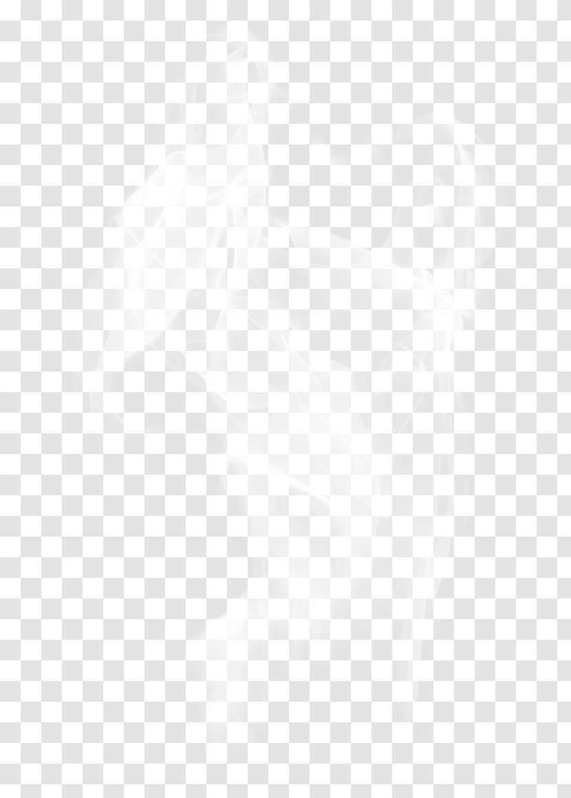 Black And White Line Point Angle - Tree - Mist Transparent PNG