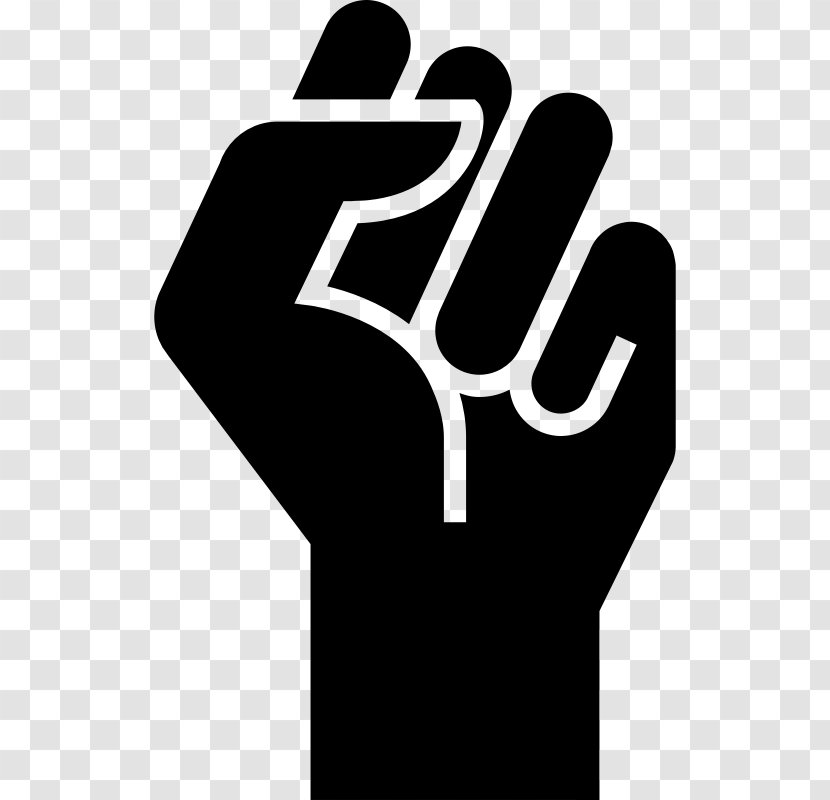 Protest Symbol Demonstration Clip Art - Brand - Raised Fist Transparent PNG