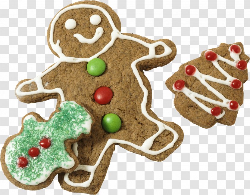 Mold Chocolate Brownie Biscuits Food - Gingerbread Man Transparent PNG